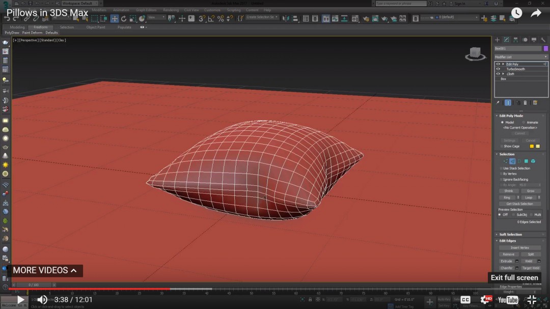 Cloth Tricks: Expert Modeling Tips to Building Realistic Pillows in 3ds Max  - Tiltpixel